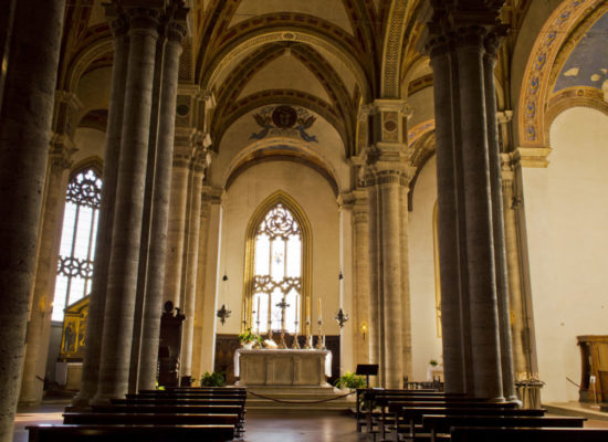 intérieur de la cathédrale de pienza